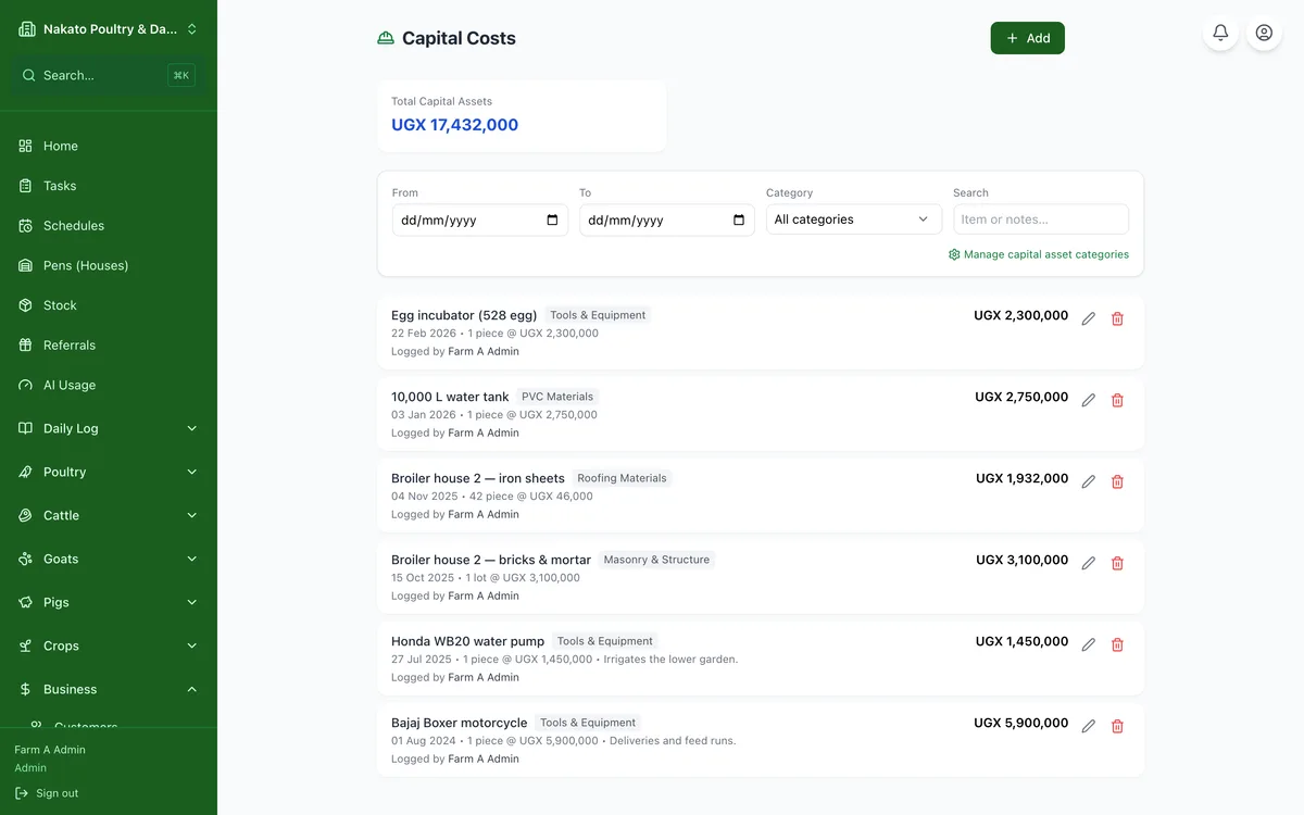Record something you built or bought to keep in the Famu app